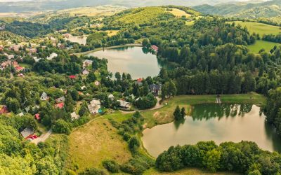3 tajchy v obci Štiavnické Bane (c)OOCR Región Štiavnica - Supervulkán Štiavnica